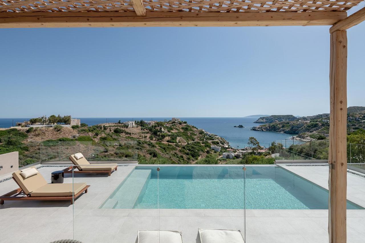 New Holiday Kokomo Thea Villa W/ Private Pool, Close To Beach Ligariá Kültér fotó